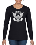 American CEO Patriotic Eagle Women's Long Sleeve Shirt